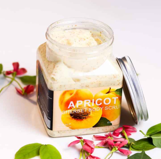 Apricot body scrub